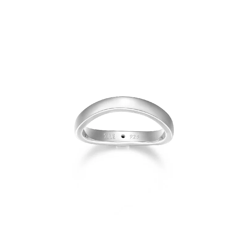 Elle Link CZ Ring