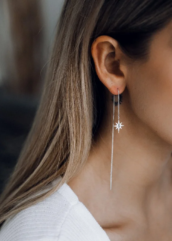 Star Pendant Earrings