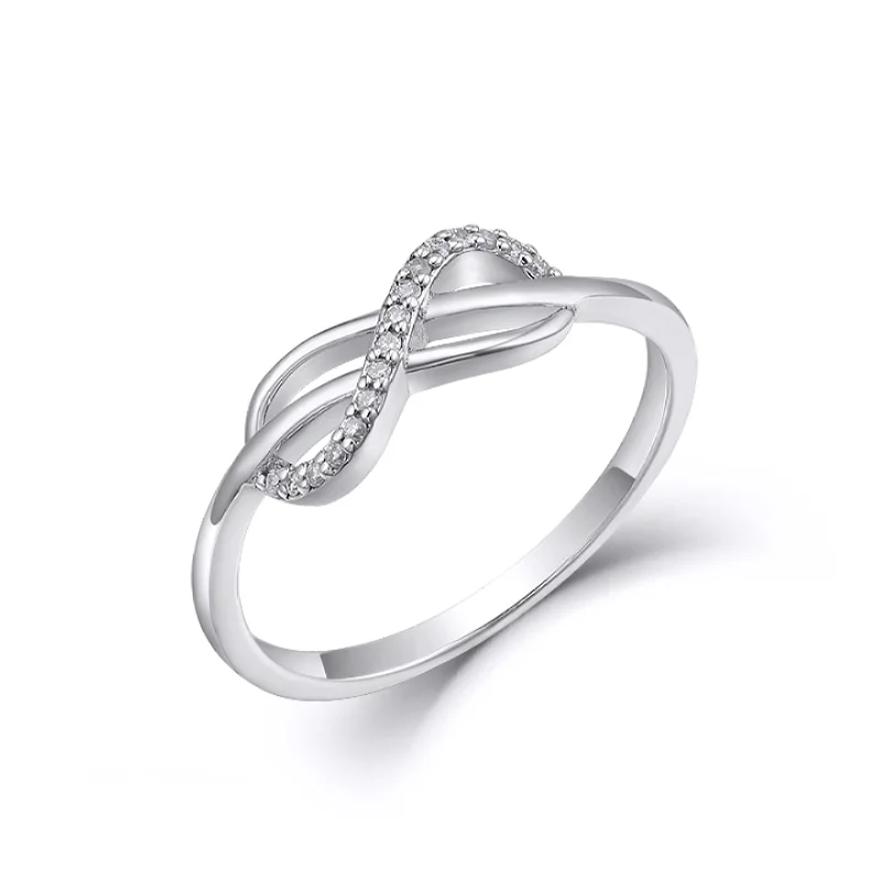 Sterling Silver Infinity Knot Ring