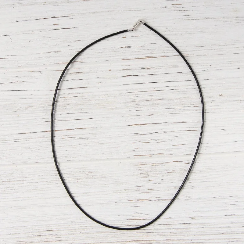 Plain Leather Cord Necklace