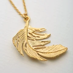 Big Feather Necklace