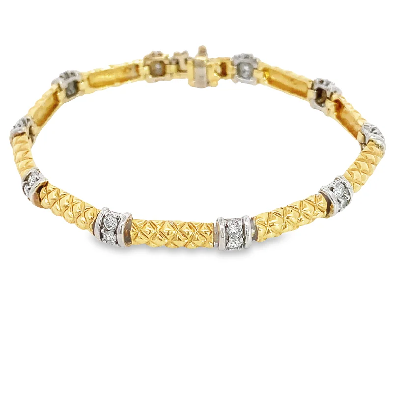 Diamond Stations Bracelet