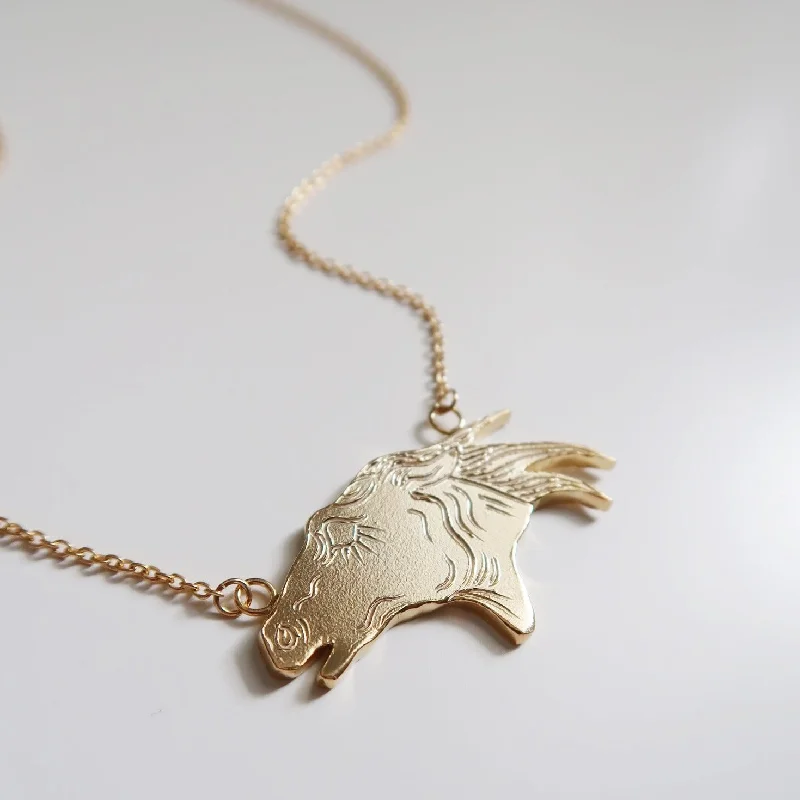 Horse Head Necklace