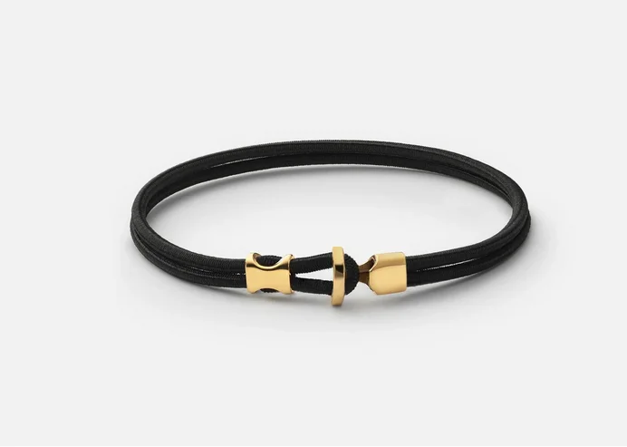 Orson Loop Bungee Rope Bracelet - Black