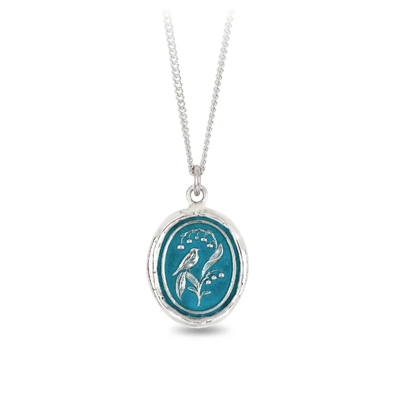 Return to Happiness Talisman - Capri Blue