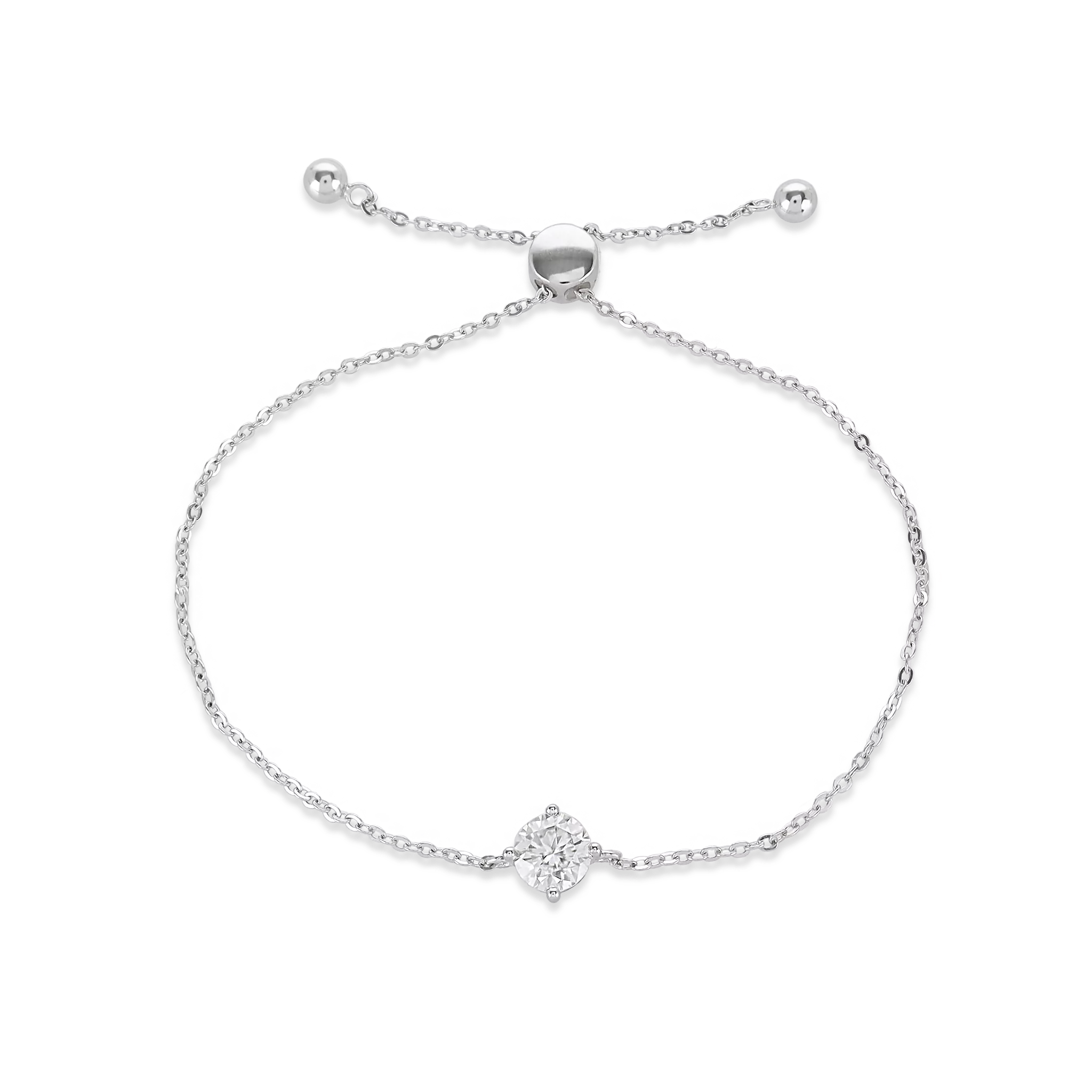 SOLITAIRE ADJUSTABLE BRACELET