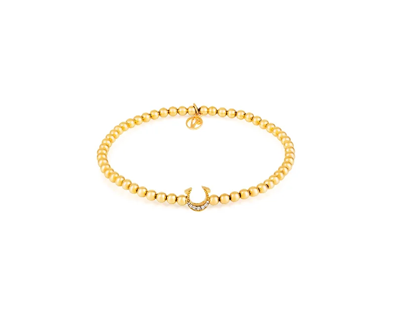 Stirata Gold Horseshoe Bracelet