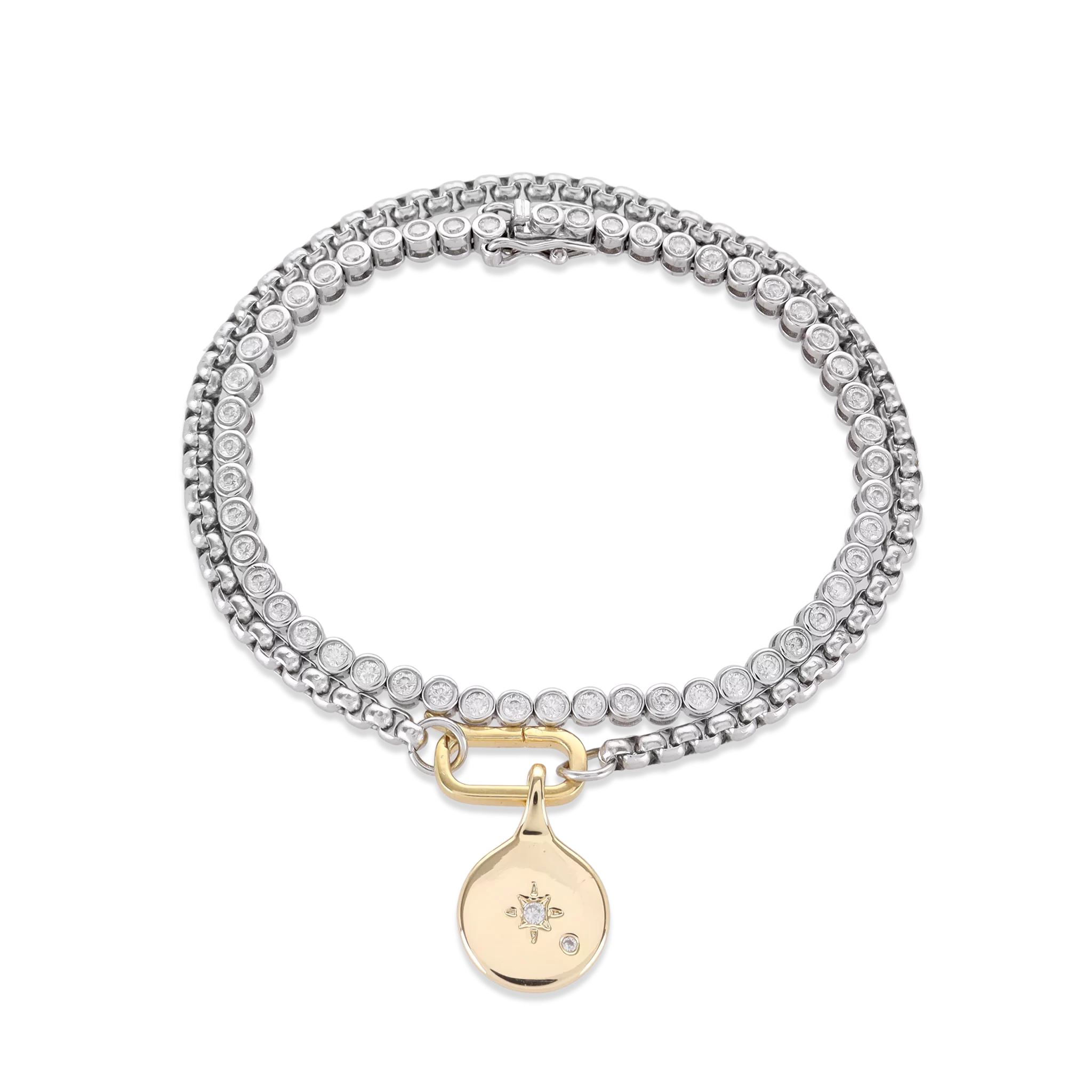 TENNIS AND THE BOX BRACELET SET