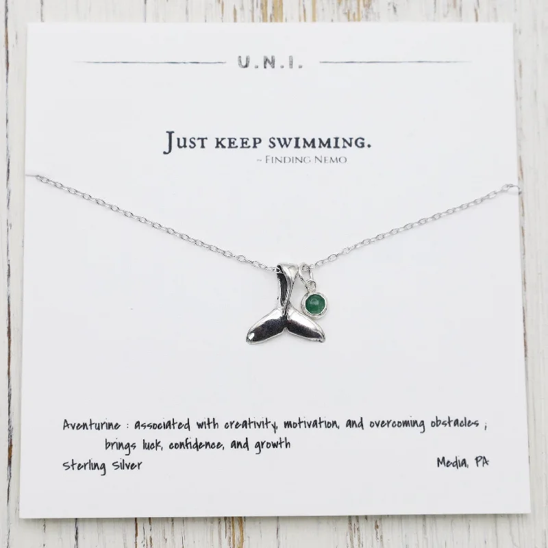 Just Keep Swimming Necklace