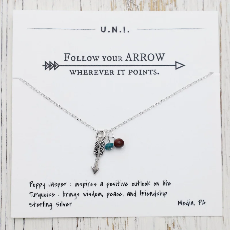 Follow Your Arrow Necklace